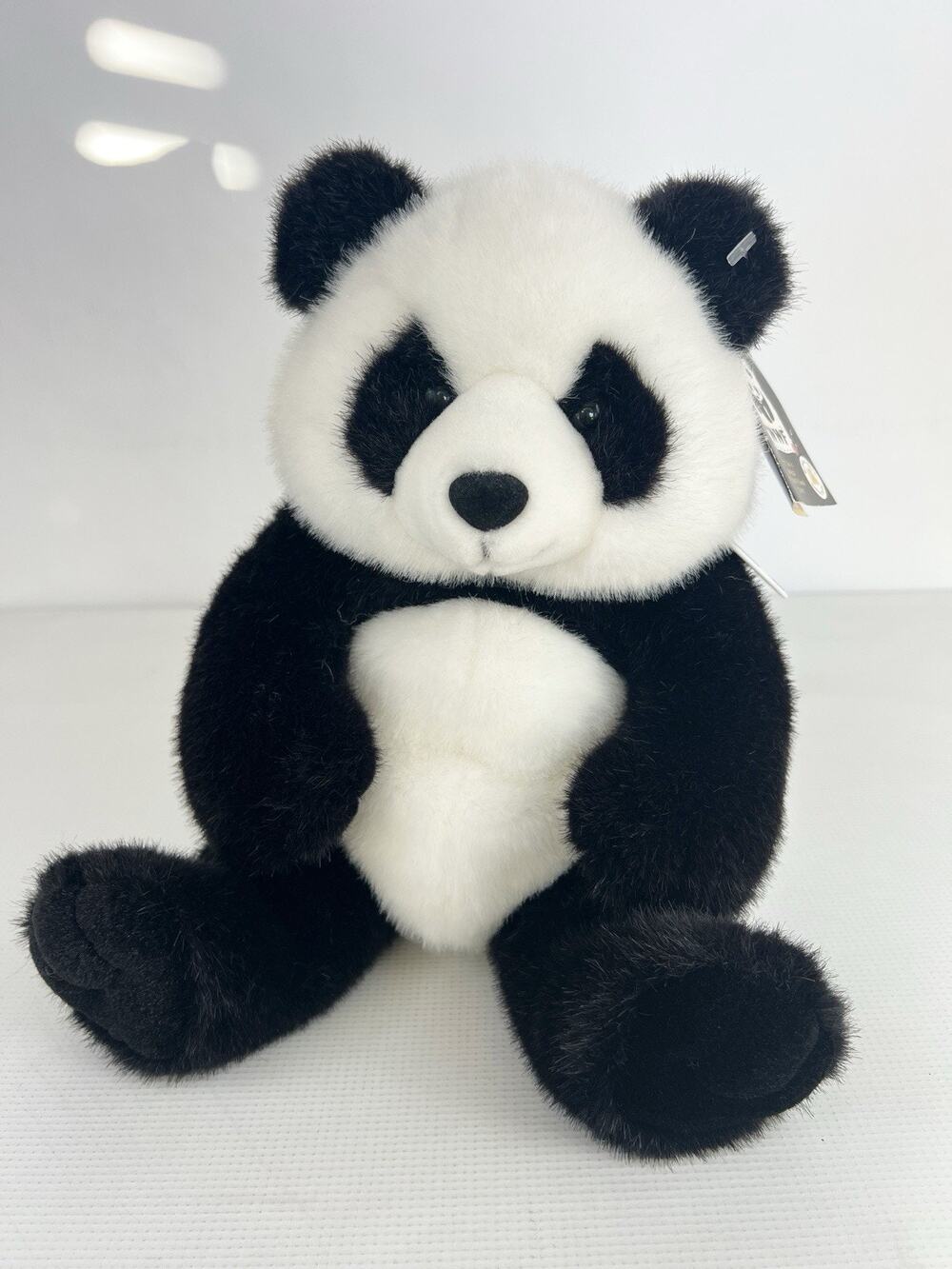 Build-A-Bear WWF Panda Bear Plush Medallion Stuffed Animal Fluffy Retired Tags